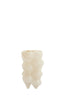 Light & Living Accessories Vase 15x24,5 cm CEREA glass milky cream House of Isabella UK