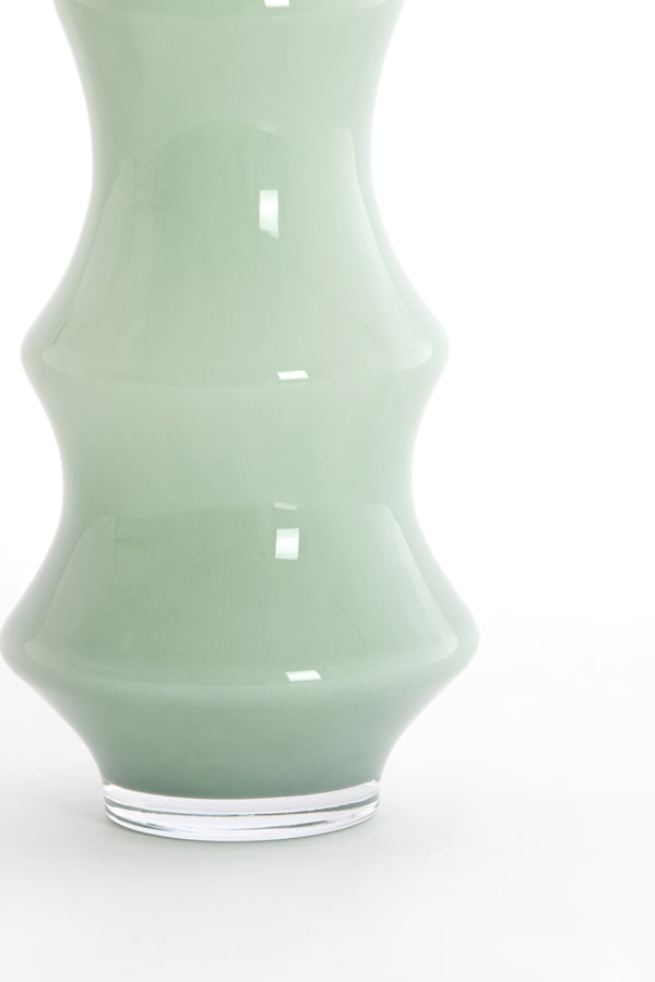 Light & Living Accessories Vase 15x40 cm FIORENZA glass mint House of Isabella UK