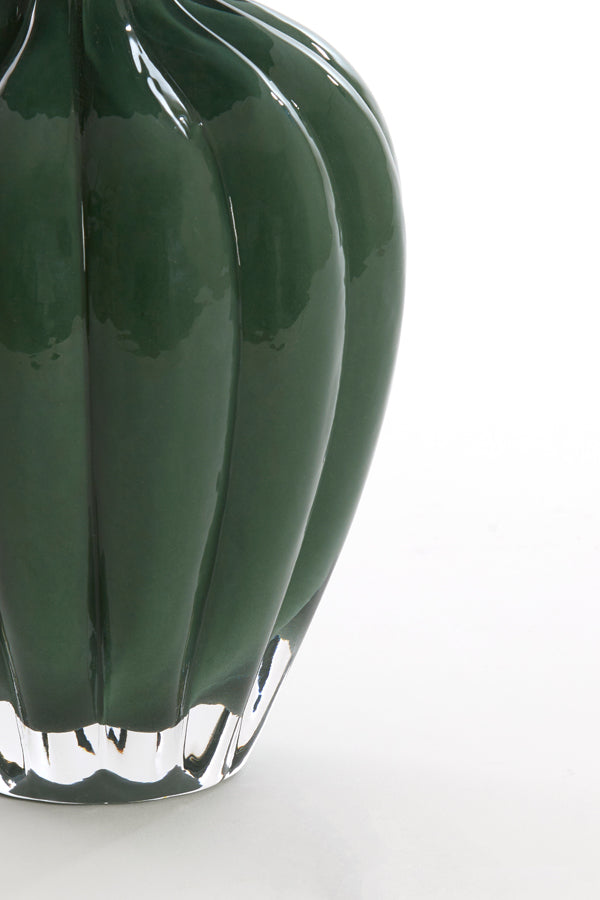 Light & Living Accessories Vase 16,5x24,5 cm ZOFIO dark green House of Isabella UK