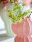 Light & Living Accessories Vase 16x18,5 cm MARANZA glass matt pink House of Isabella UK
