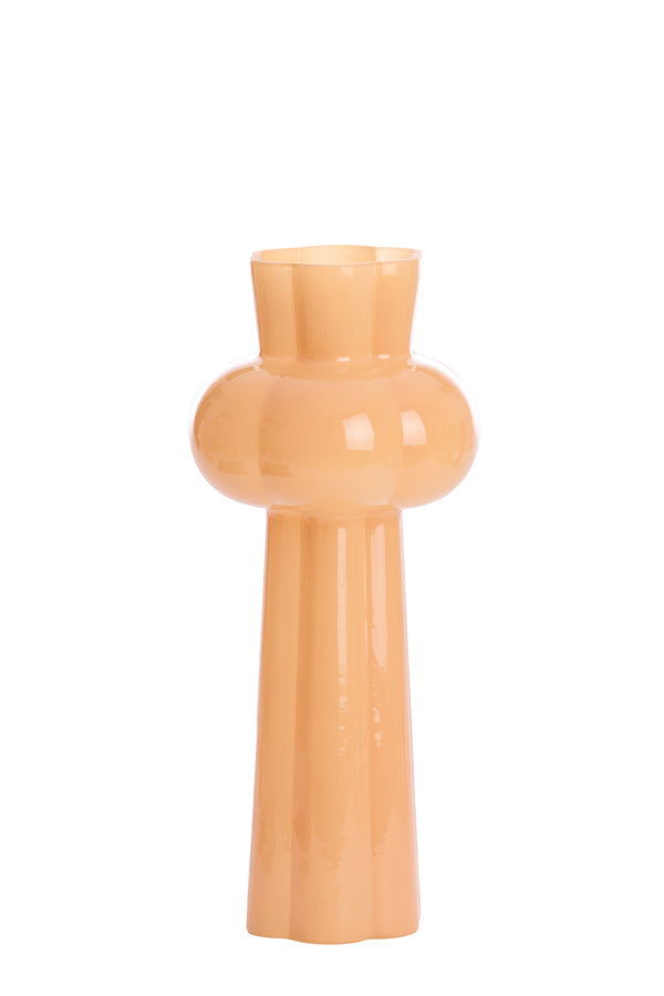 Light & Living Accessories Vase 16x35,5 cm KORTESU glass peach House of Isabella UK