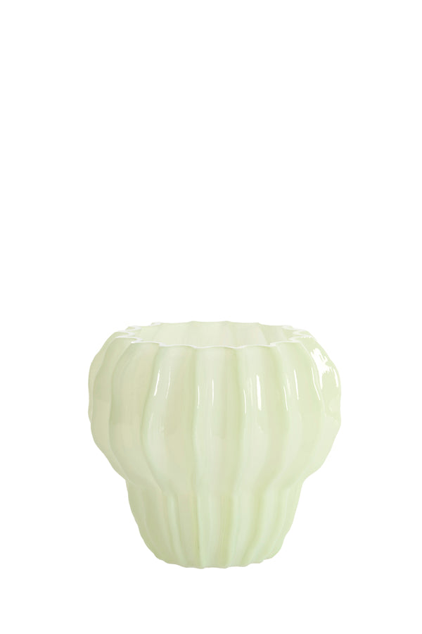 Light & Living Accessories Vase 17,5x16 cm RODENGO glass mint green House of Isabella UK
