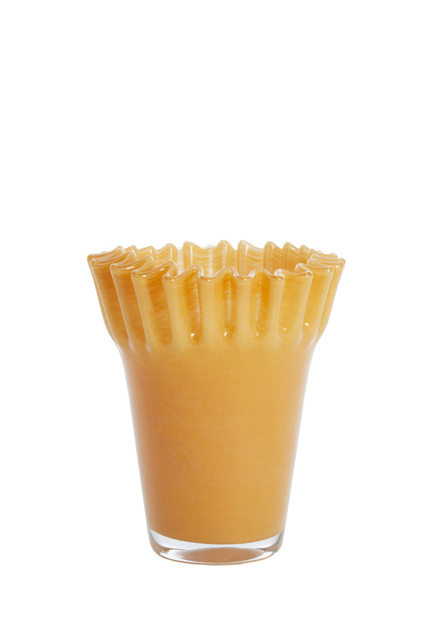 Light & Living Accessories Vase 17,5x21 cm BARRIRO caramel House of Isabella UK
