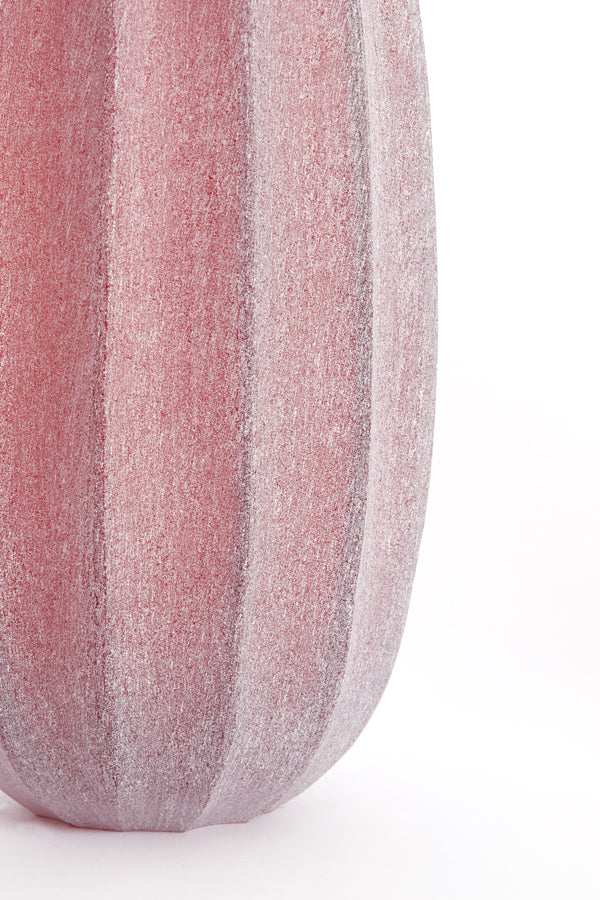 Light & Living Accessories Vase 17,5x44,5 cm BRADLEY glass burgundy House of Isabella UK