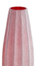 Light & Living Accessories Vase 17,5x44,5 cm BRADLEY glass burgundy House of Isabella UK