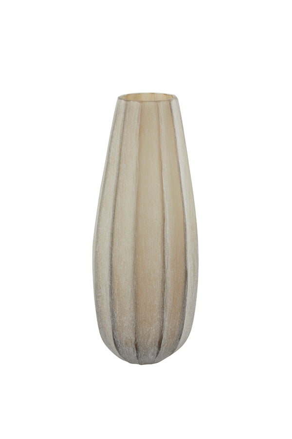 Light & Living Accessories Vase 17,5x44,5 cm BRADLEY glass light brown House of Isabella UK