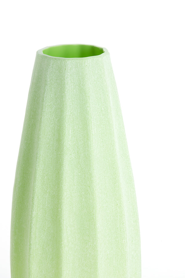 Light & Living Accessories Vase 17,5x44,5 cm BRADLEY glass mint green House of Isabella UK