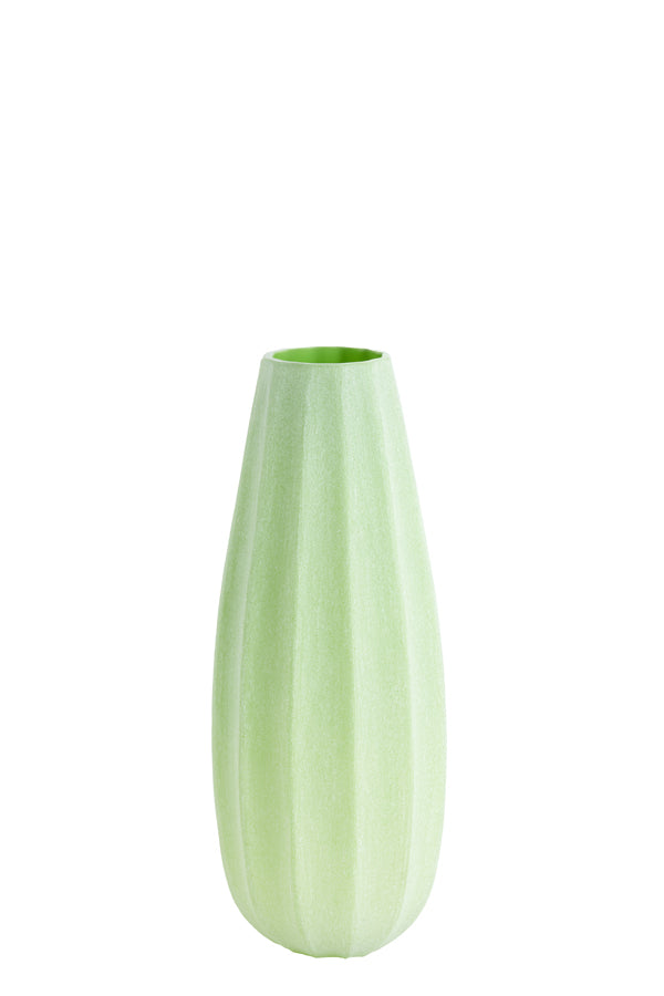Light & Living Accessories Vase 17,5x44,5 cm BRADLEY glass mint green House of Isabella UK