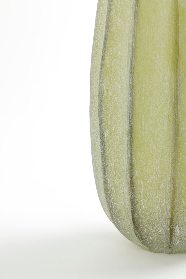 Light & Living Accessories Vase 17,5x44,5 cm BRADLEY glass olive green House of Isabella UK