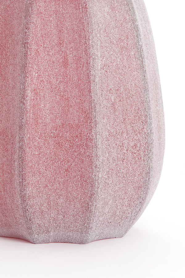 Light & Living Accessories Vase 17x23,5 cm BRADLEY glass burgundy House of Isabella UK