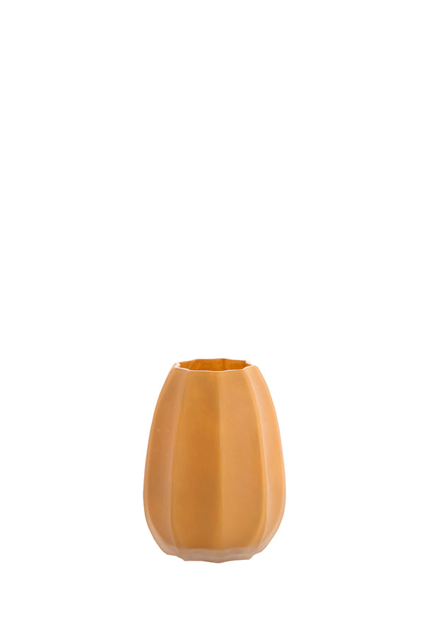 Light & Living Accessories Vase 17x23,5 cm BRADLEY glass caramel House of Isabella UK