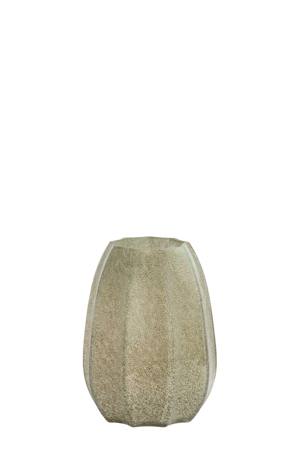 Light & Living Accessories Vase 17x23,5 cm BRADLEY glass grey-green House of Isabella UK