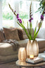 Light & Living Accessories Vase 17x23,5 cm BRADLEY glass light brown House of Isabella UK