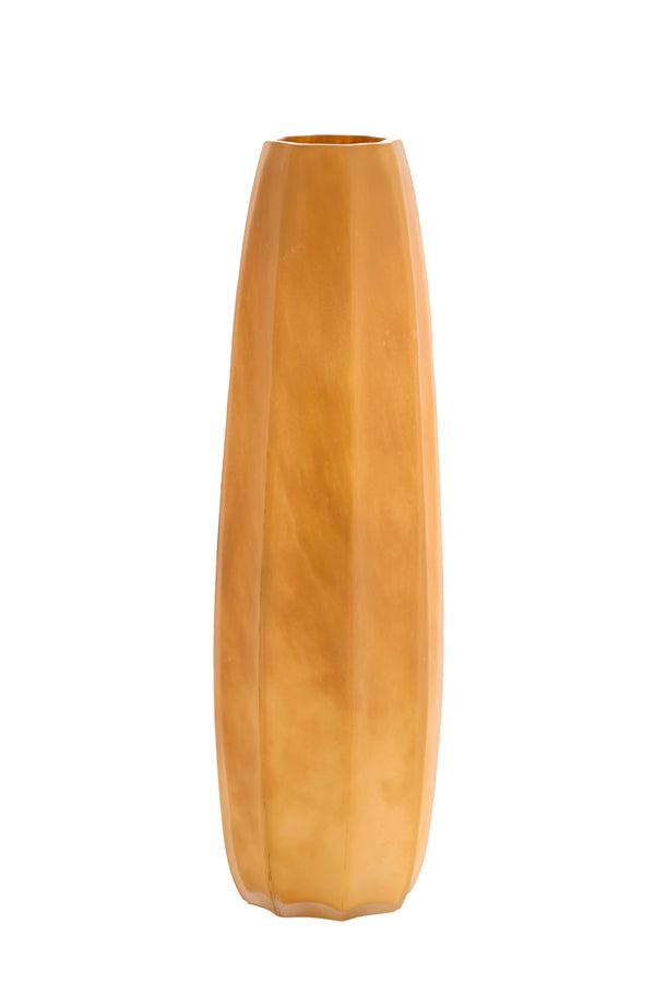 Light & Living Accessories Vase 17x60 cm BRADLEY glass caramel House of Isabella UK