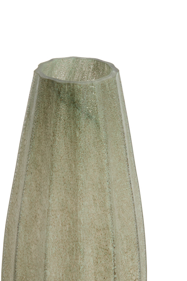 Light & Living Accessories Vase 17x60 cm BRADLEY glass grey-green House of Isabella UK
