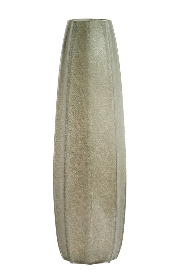 Light & Living Accessories Vase 17x60 cm BRADLEY glass grey-green House of Isabella UK