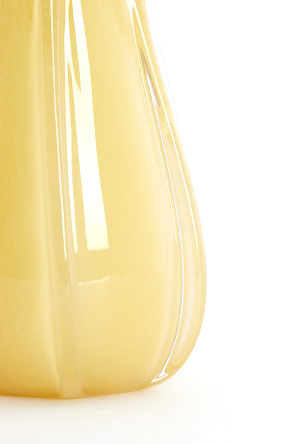 Light & Living Accessories Vase 18,5x39 cm EVINA glass beige House of Isabella UK