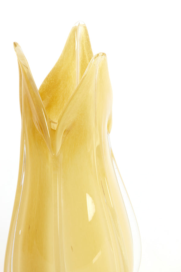Light & Living Accessories Vase 18,5x39 cm EVINA glass beige House of Isabella UK