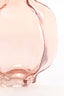 Light & Living Accessories Vase 18x18 cm FALZES glass clear pink House of Isabella UK