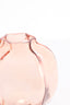 Light & Living Accessories Vase 18x18 cm FALZES glass clear pink House of Isabella UK