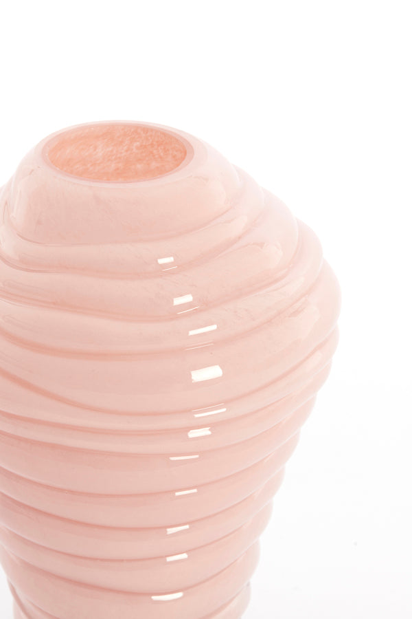 Light & Living Accessories Vase 18x25 cm FENLOR glass light pink House of Isabella UK