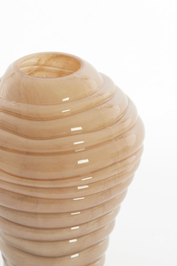 Light & Living Accessories Vase 18x25 cm FENLOR glass sand House of Isabella UK