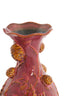 Light & Living Accessories Vase 18x27,5 cm BLISSA ceramics burgundy+brown House of Isabella UK