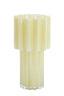 Light & Living Accessories Vase 18x34,5 cm KOYARI glass cream House of Isabella UK