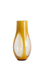 Light & Living Accessories Vase 18x39 cm CASEROS glass milky ocher yellow House of Isabella UK