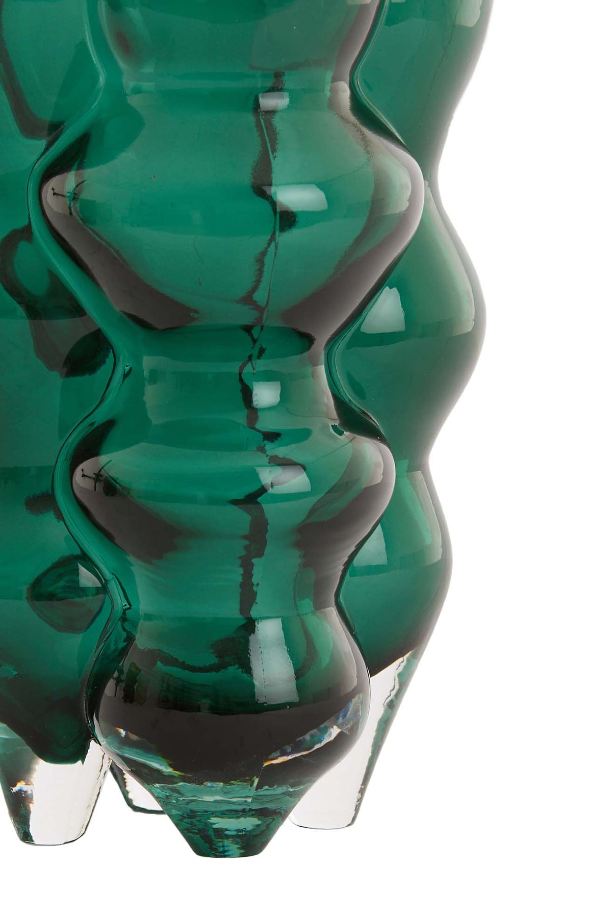 Light & Living Accessories Vase 19,5x34 cm CEREA glass green House of Isabella UK