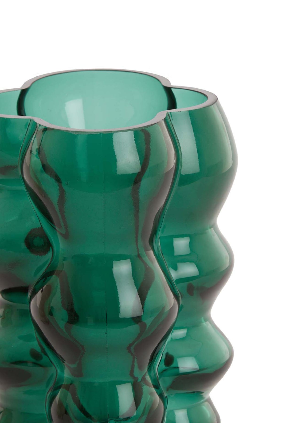 Light & Living Accessories Vase 19,5x34 cm CEREA glass green House of Isabella UK