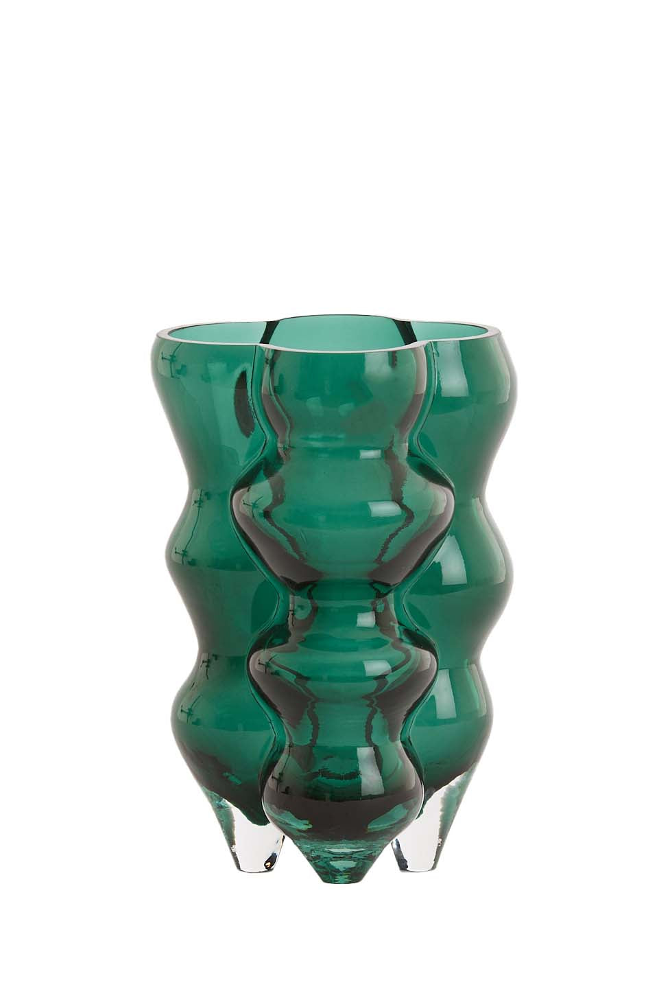 Light & Living Accessories Vase 19,5x34 cm CEREA glass green House of Isabella UK