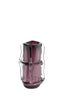 Light & Living Accessories Vase 19x14x22 cm ASHORO glass dark purple House of Isabella UK