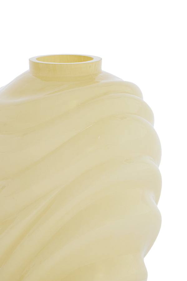 Light & Living Accessories Vase 19x26 cm BIOTU glass cream House of Isabella UK