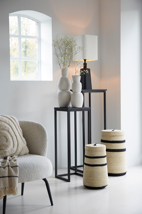 Light & Living Accessories Vase 19x46,5 cm ARAM ceramics cream House of Isabella UK