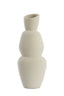 Light & Living Accessories Vase 19x46,5 cm ARAM ceramics cream House of Isabella UK