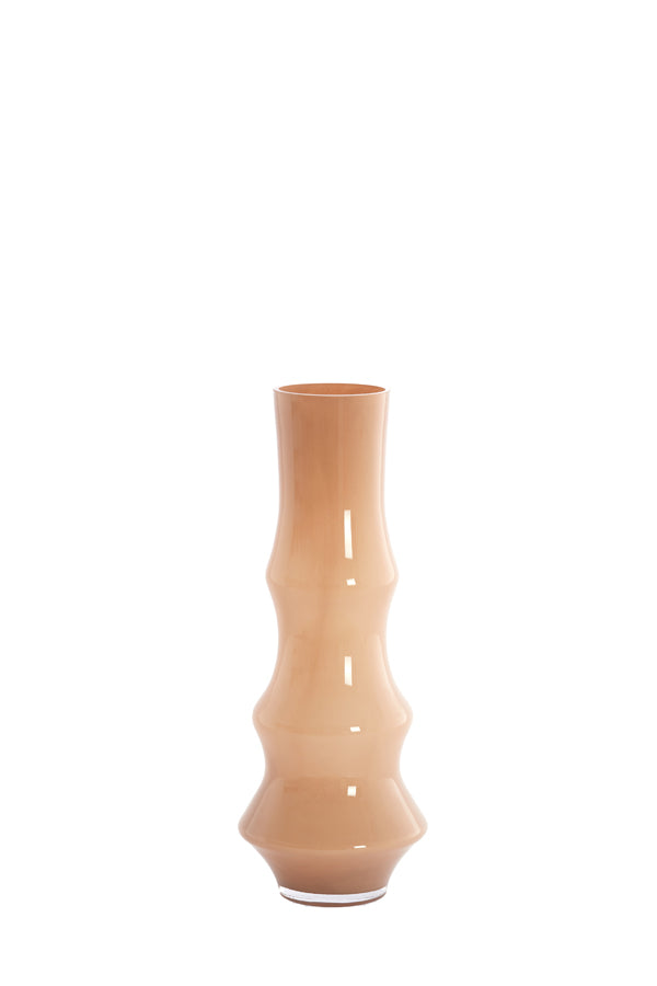 Light & Living Accessories Vase 19x50 cm FIORENZA glass caramel House of Isabella UK