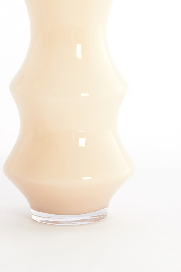 Light & Living Accessories Vase 19x50 cm FIORENZA glass cream House of Isabella UK