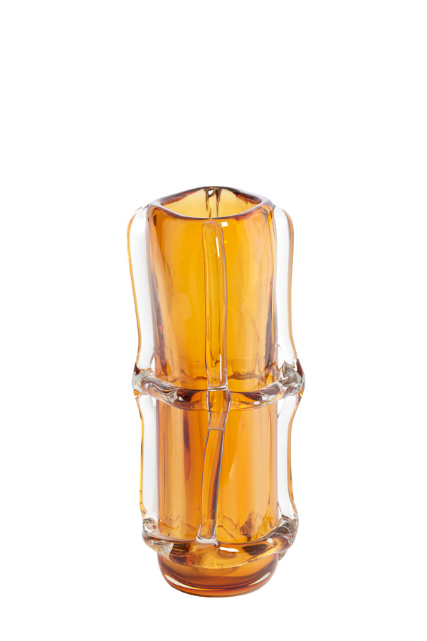 Light & Living Accessories Vase 20,5x13x29 cm ASHORO glass amber House of Isabella UK