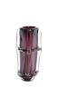 Light & Living Accessories Vase 20,5x13x29 cm ASHORO glass dark purple House of Isabella UK