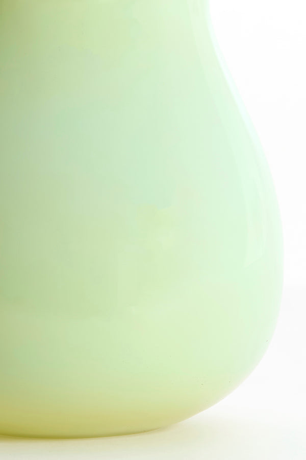 Light & Living Accessories Vase 20,5x22,5 cm MAREBBE glass mint+yellow House of Isabella UK