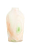 Light & Living Accessories Vase 20,5x37 cm BARCOS glass matt white+green+peach House of Isabella UK
