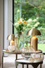 Light & Living Accessories Vase 20,5x38 cm TEJEDA glass clear light brown House of Isabella UK