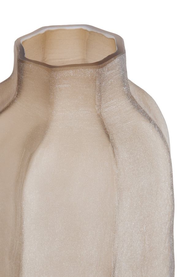 Light & Living Accessories Vase 20,5x38 cm TEJEDA glass light brown House of Isabella UK