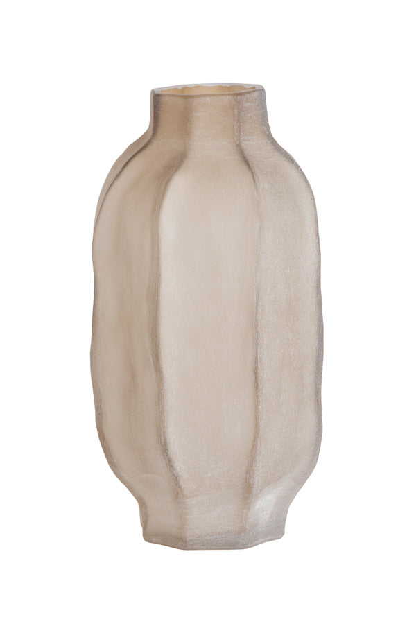 Light & Living Accessories Vase 20,5x38 cm TEJEDA glass light brown House of Isabella UK