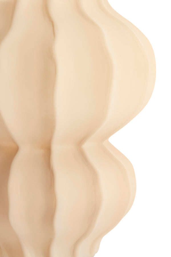 Light & Living Accessories Vase 20x23 cm MARANZA glass matt sand House of Isabella UK