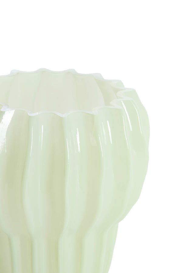 Light & Living Accessories Vase 20x24 cm RODENGO glass mint green House of Isabella UK