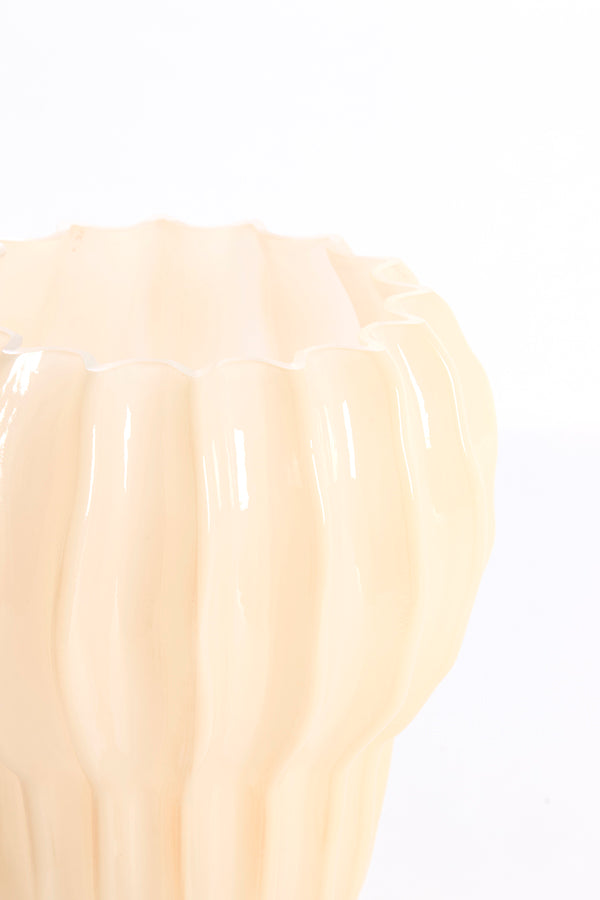 Light & Living Accessories Vase 20x24 cm RODENGO glass peach House of Isabella UK