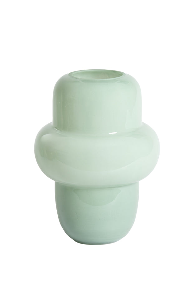 Light & Living Accessories Vase 20x26 cm YLIEN glass mint green House of Isabella UK