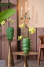 Light & Living Accessories Vase 20x28 cm ODATE glass green House of Isabella UK